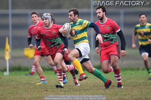 2018-11-11 Chicken Rugby Rozzano-Caimani Rugby Lainate 120